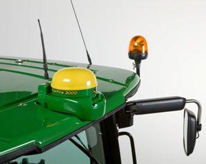 close up of starfire 3000 mounted on tractor